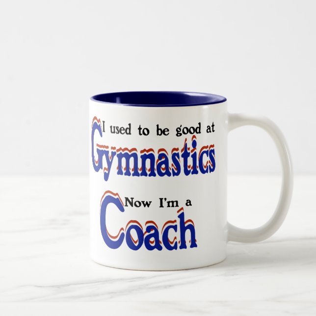 Tasse 2 Couleurs Entraîneur de gymnastique (Droit)