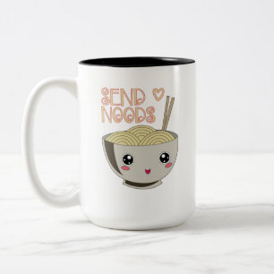 Tasse 2 Couleurs Envoyez le cadeau de soupe de nouilles de miso de