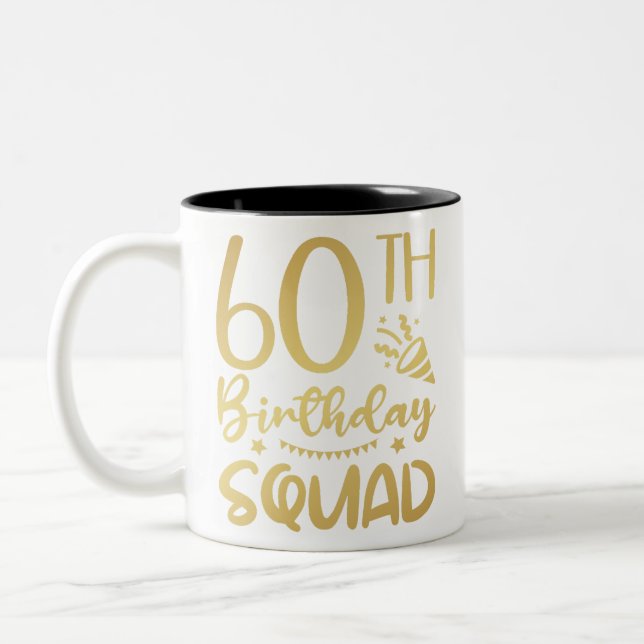 Tasse 2 Couleurs Équipe 60e anniversaire de l'équipe 60 (Gauche)