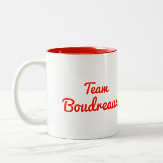 Tasse 2 Couleurs Équipe Boudreaux