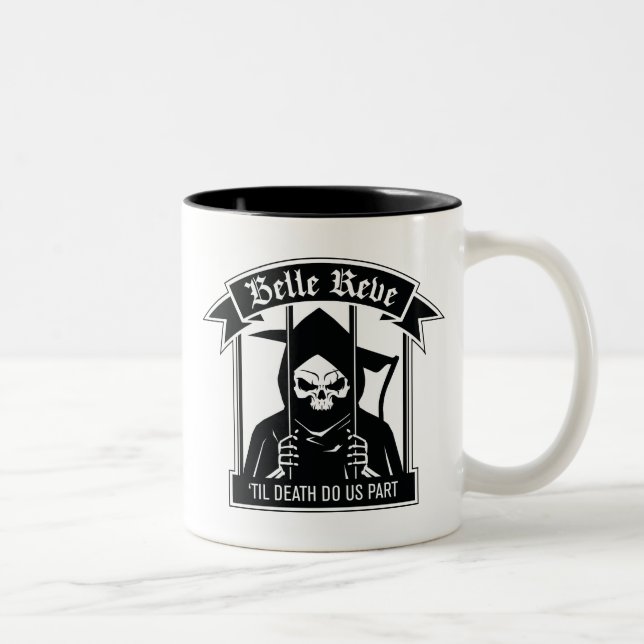 Tasse 2 Couleurs Équipe de suicide | Belle Reve Reaper Graphic (Droit)