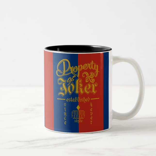 Tasse 2 Couleurs Équipe de suicide | Puddin Freaky (Droit)