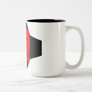 Tasse 2 Couleurs Équipe des WARRIORS sur le terrain
