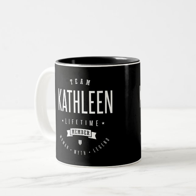 Tasse 2 Couleurs Équipe Kathleen (Devant gauche)