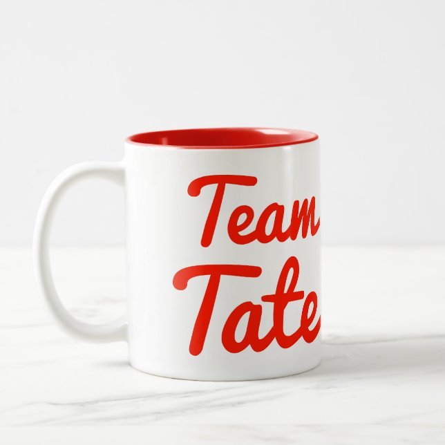 Tasse 2 Couleurs Équipe Tate (Gauche)
