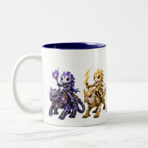 Tasse 2 Couleurs Escadron de cavaliers élémentaires Sigilkin