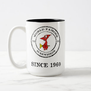 TASSE 2 COULEURS ESCALIERS VS-33 DEPUIS 1960