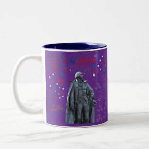 Tasse 2 Couleurs Esprit Américain Brille violet