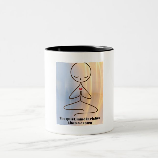 TASSE 2 COULEURS ESPRIT ASSEZ (Centre)