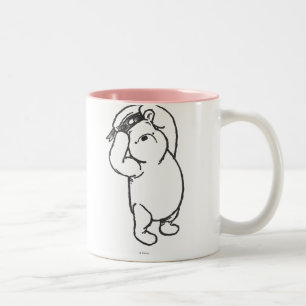 Tasse 2 Couleurs Esquisse Winnie l'Ourson 1