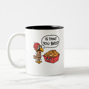 Tasse 2 Couleurs Est-Ce Que C'Est Toi Bro ? Drôle Poulet Nugget