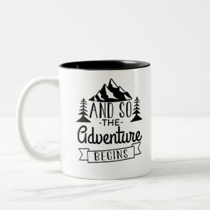 Tasse 2 Couleurs Et Donc L'Aventure Commence