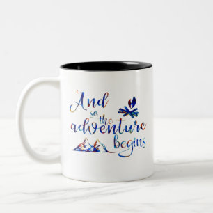 Tasse 2 Couleurs Et donc, l'aventure commence