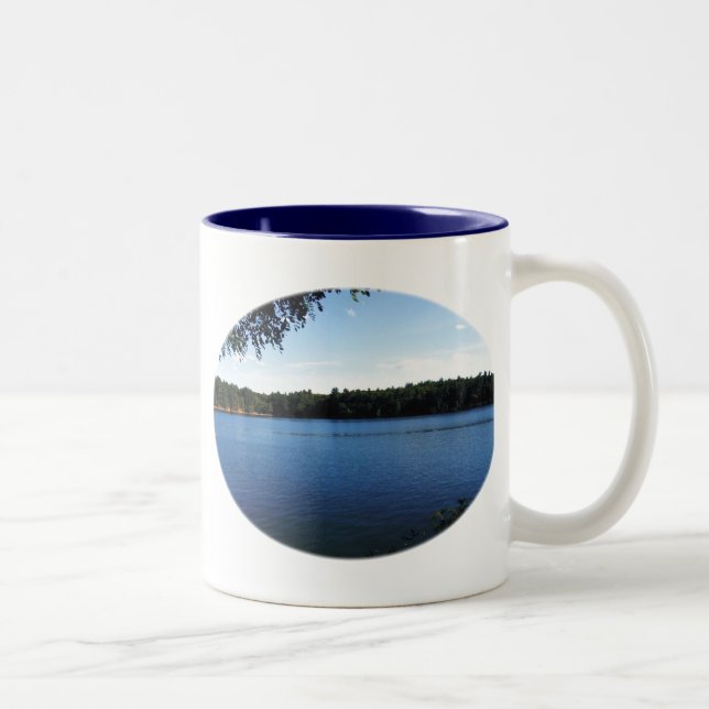 Tasse 2 Couleurs Étang de Walden (Droit)