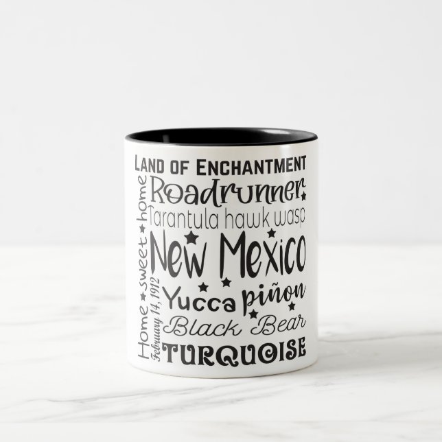 Tasse 2 Couleurs État/Nouveau-Mexique (Centre)