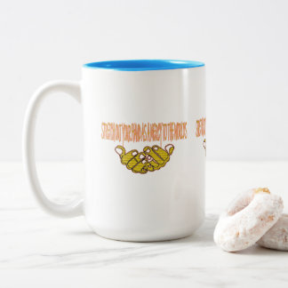 Tasse 2 Couleurs Étends ta main comme une miséricorde pour le monde