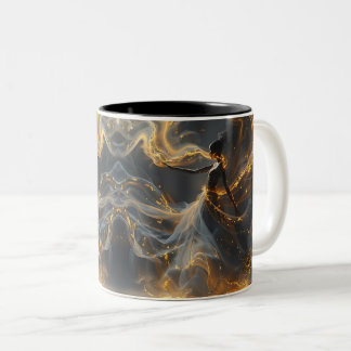 Tasse 2 Couleurs Ethereal Dance Of Light, Enchanting Art, Gift for 