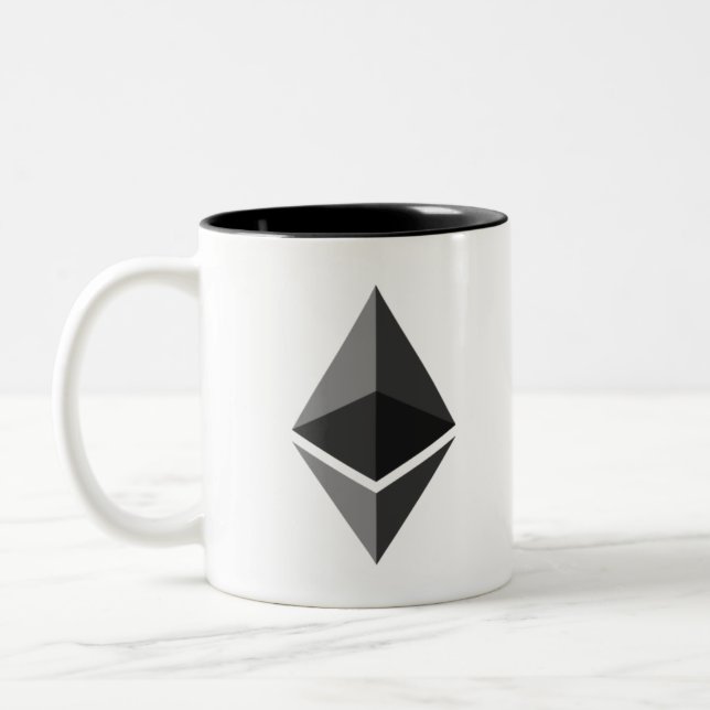 Tasse 2 Couleurs Ethereum pour l'éternité (Gauche)