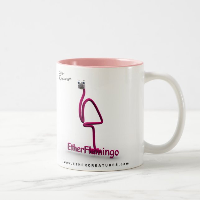 Tasse 2 Couleurs EtherFlamingoMug (Droit)