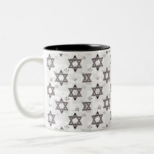 Tasse 2 Couleurs Étoile de David