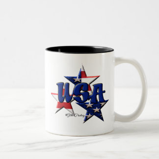 Tasse 2 Couleurs Étoile Etats-Unis