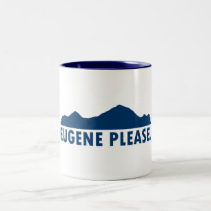 Tasse 2 Couleurs Eugene Oregon S'Il Vous Plaît