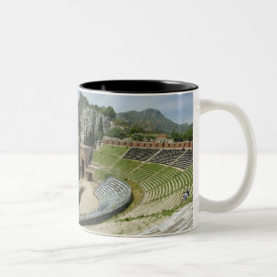 Tasse 2 Couleurs Europe, Italie, Sicile, Taormine. 3e siècle