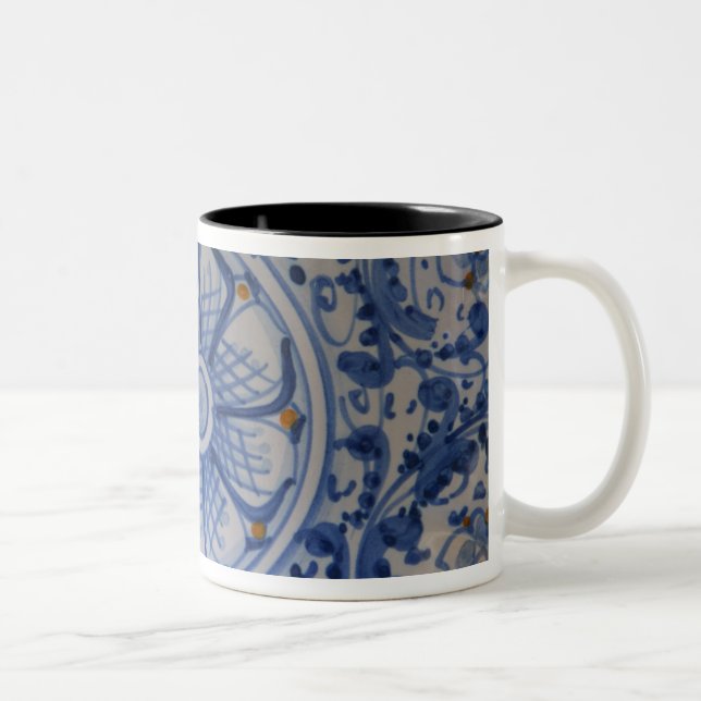 Tasse 2 Couleurs Europe, Italie, Sicile, Taormine. Traditionnel 5 (Droit)