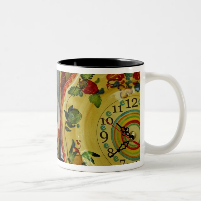Tasse 2 Couleurs Europe, Italie, Sicile, Taormine. Traditionnel 8 (Droit)