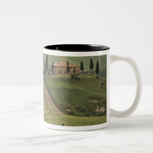 Tasse 2 Couleurs Europe, Italie, Toscane, Val d'Orcia, Toscane (Droit)