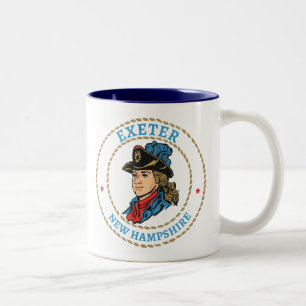 Tasse 2 Couleurs Exeter New Hampshire Colonial