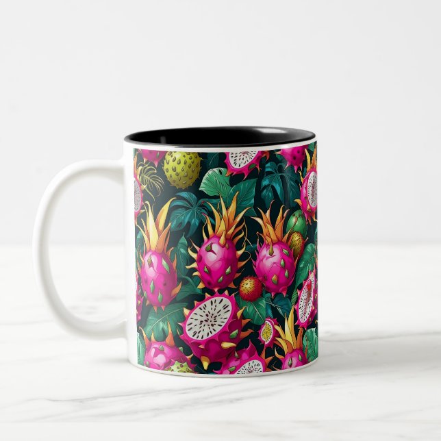 Tasse 2 Couleurs Exotique tropicale (Gauche)