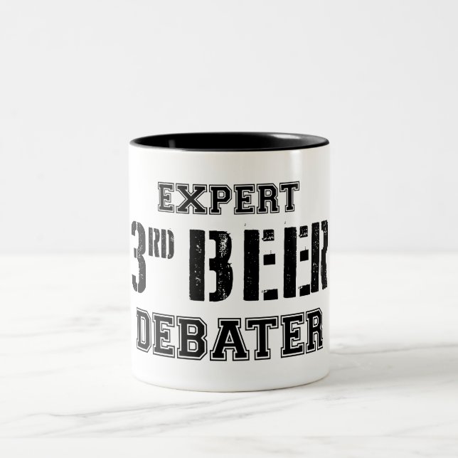 Tasse 2 Couleurs Expert Troisième Débat De Bière (Centre)