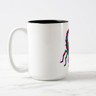Tasse 2 Couleurs Explosion de Scorpion Néon