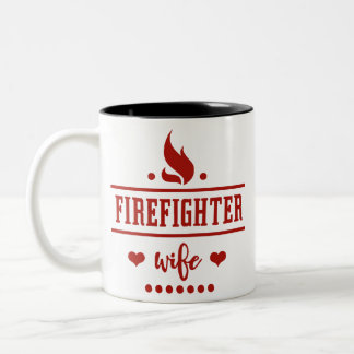 Tasse 2 Couleurs F7 | Femme pompière