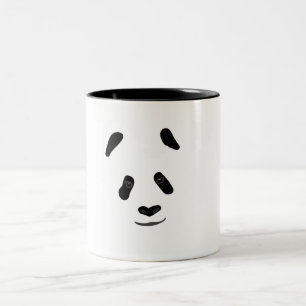 Tasse 2 Couleurs Face Panda
