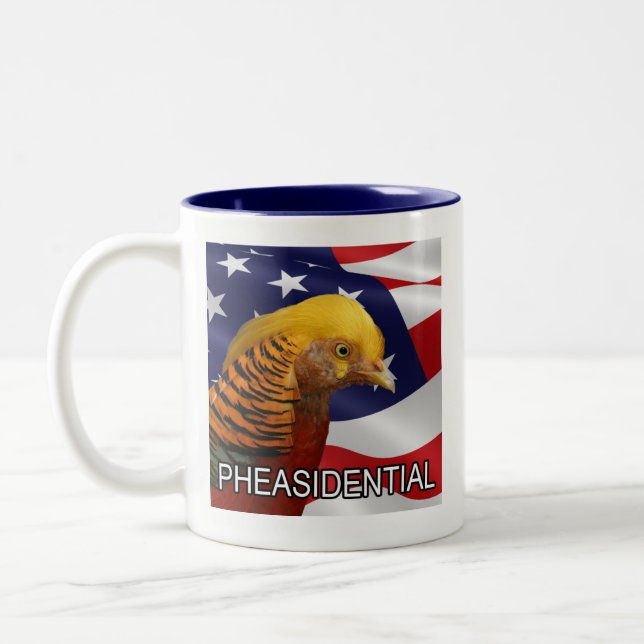 Tasse 2 Couleurs Faisan de Pheasidential (Gauche)