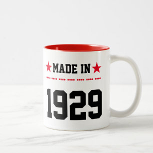 Tasse 2 Couleurs Fait en 1929