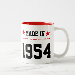 Tasse 2 Couleurs Fait en 1954