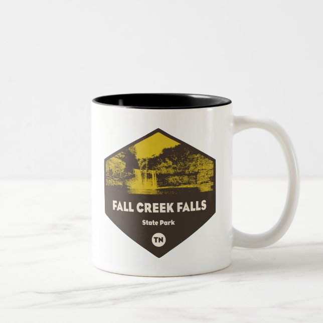 Tasse 2 Couleurs Fall Creek Falls State Park, Tennessee (Droit)