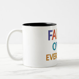 Tasse 2 Couleurs Famille sur tout