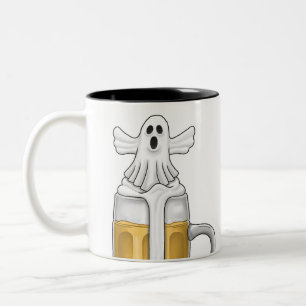 Tasse 2 Couleurs Fantôme Blanc Effrayant