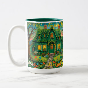 Tasse 2 Couleurs Farmhouse sur mesure St Patrick’s Day. St Patty