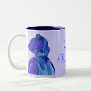 Tasse 2 Couleurs Fashionista de diva dans le bleu I