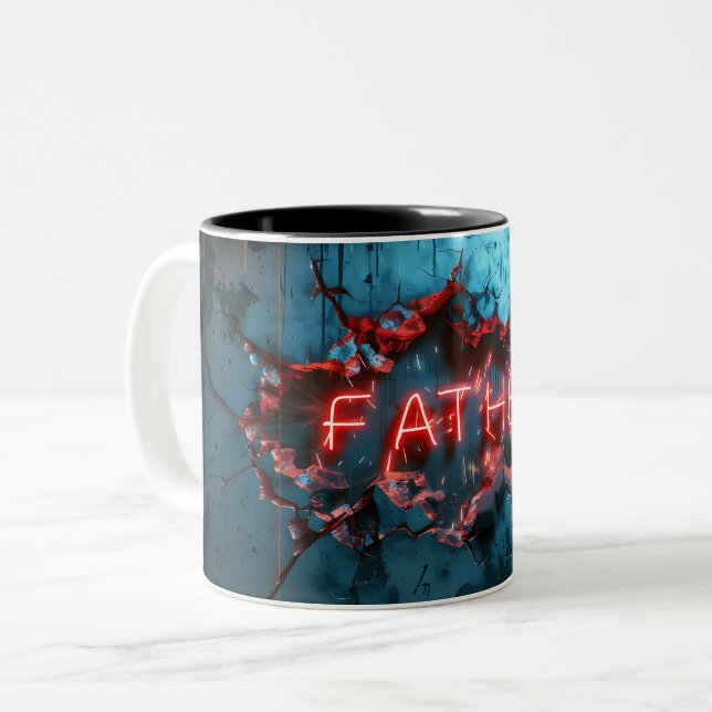 Tasse 2 Couleurs Father (Devant gauche)