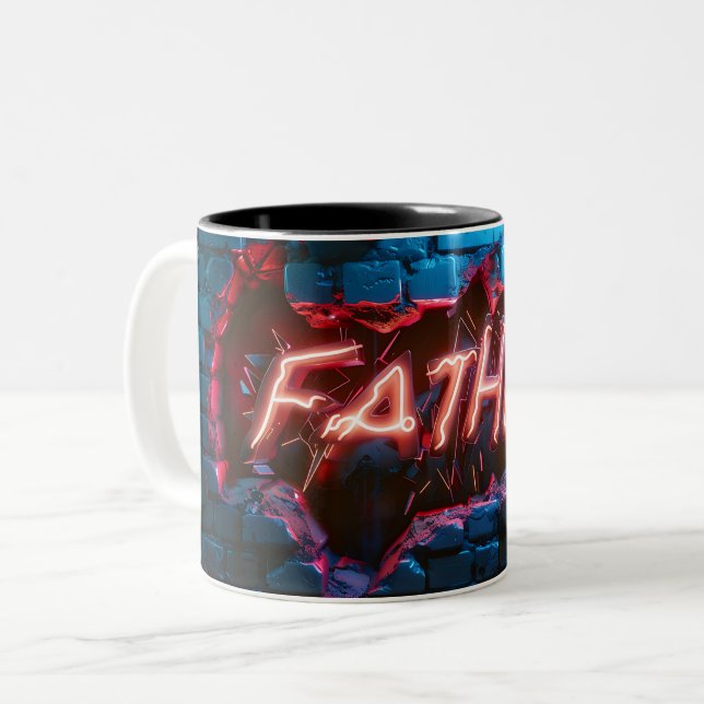Tasse 2 Couleurs Father (Devant gauche)