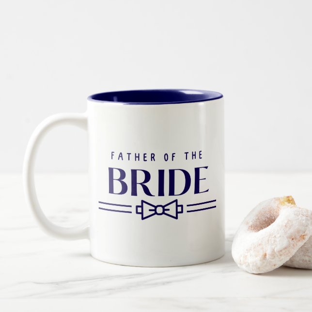 Tasse 2 Couleurs Father of Bride (Avec donut)