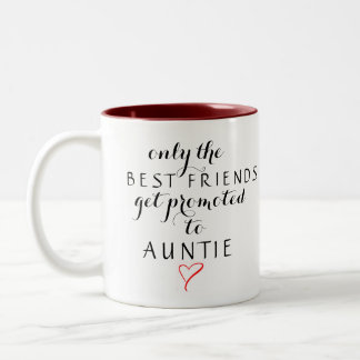Tasse 2 Couleurs Favorisé à la tante