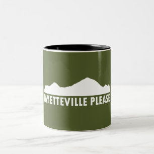 Tasse 2 Couleurs Fayetteville Arkansas S'Il Vous Plaît