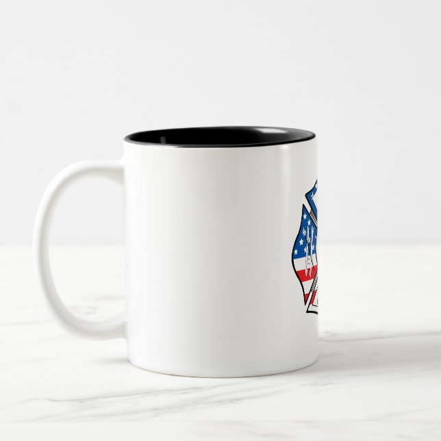Tasse 2 Couleurs FDNY FIRE DEPT Arts (Gauche)